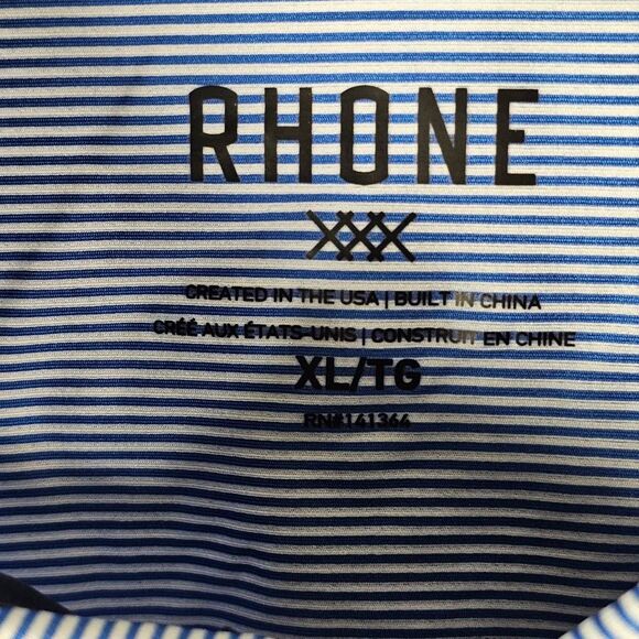 RHONE Light Blue Polo Shirt - Picture 3 of 9